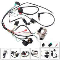 1Set Full Complete Electrics Wiring Harness CDI STATOR 6 Coil For Motorcycle ATV Quad Pit Bike 50 70 90 110 125cc Wiring Harness Coils