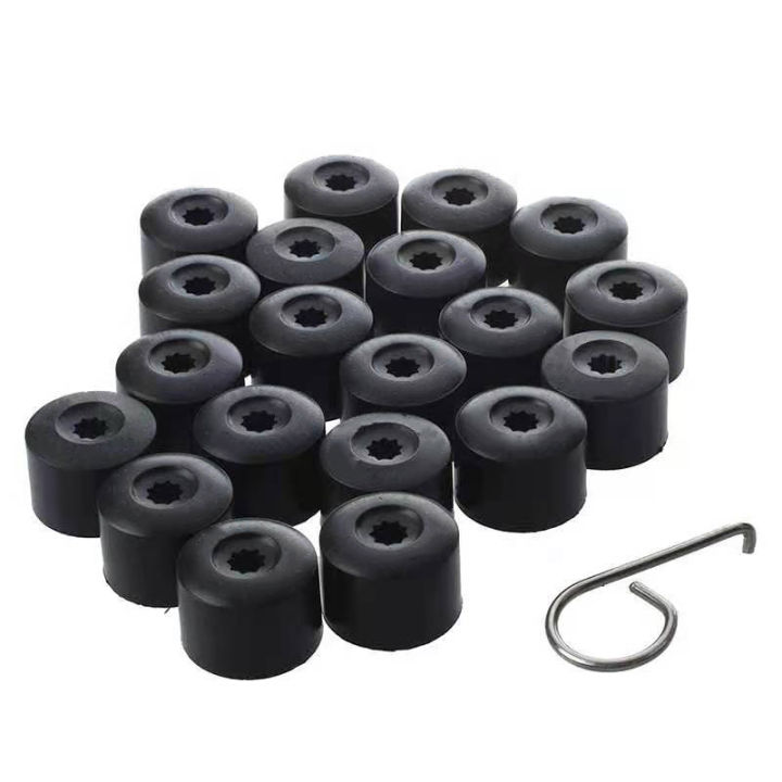 2025pcs-2118mm-ตกแต่งยางล้อ-nut-bolt-head-cover-cap-wheel-nut-auto-hub-สกรูป้องกันฝุ่น-protector