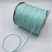 0.5mm 0.8mm 1mm 1.5mm 2mm Cyan Waxed Cotton Cord Waxed Thread Cord String Strap Necklace Rope For Jewelry Making