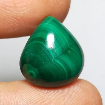 พลอย มาลาไคต์ มาลาไคท์ ธรรมชาติ แท้ ( Natural Malachite ) 20.53 กะรัต