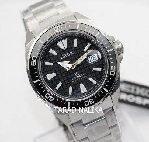 นาฬิกา-seiko-king-samurai-prospex-automatic-divers-200-m-srpe35k1-ของแท้-รับประกันศูนย์