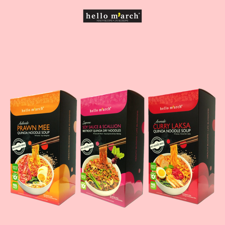 Hello March Quinoa Noodles Meal Kit Lazada 5357