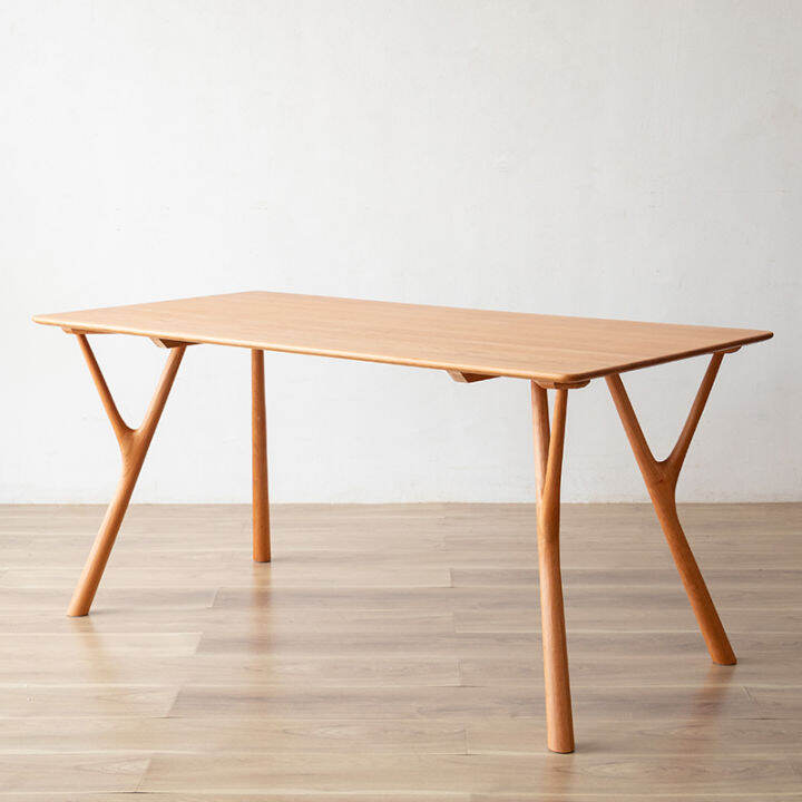 Nordic dining table and chair combination solid wood Japanese oak ...