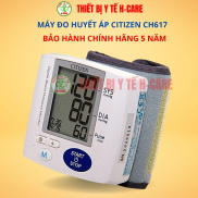 Máy đo huyết áp cổ tay điện tử CitizenCH617 - Đo huyết áp cao thấp