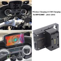 For BMW K1600GTL K1600B K1600GT R1200RT R1250 RT 2014-2019 Mobile Phone USB Navigation Bracket Motorcycle USB Charging Mount For