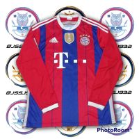 Top-quality Jersey BAYERN MUNCHEN Home Longsleeve Kit 6 Second Used Preloved Retro Vintage Rare Template T-Shirt Tees Outfit Top Fashion Football Sportswear / Lega German