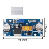 【Best-Selling】 MSale point 5A DC-DC XL4015 4-38V ถึง1.25-36V 24V 12V 9V 5V สเต็ปดาลงพาวเวอร์ซัพพลายแบบปรับได้โมดูลพร้อมฮีทซิงค์ชาร์จลิเธียม