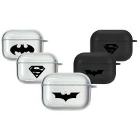 Superman Batman Joker Earphone Clear Cases For Airpods Pro Suitable for Apple Airpods Pro Wireless Accessory Silicone Soft Case Wireless Earbud Cases