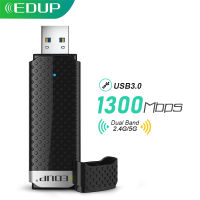 【Hot ticket】 【Limited-time offer】 อะแดปเตอร์ไร้สายสำหรับ PC 1200Mbps อะแดปเตอร์ไร้สายอะแดปเตอร์ไร้สาย USB WiFi 2.4กรัมและ5กรัม Netowrk การ์ดสำหรับพีซีคอมพิวเตอร์ USB อะแดปเตอร์ไร้สาย USB อีเธอร์เน็ต Wifi สำหรับพีซีตั้งโต๊ะแล็ปท็อป Forr Xp/ 7/8/10