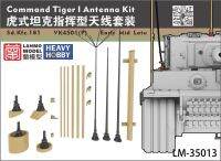 LM-35013งานอดิเรกหนัก1/35 Wii Giger Command Tiger Ⅰ ชุดเสาอากาศ