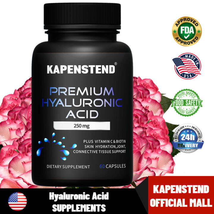 Hyaluronic Acid for skin hydration, joint lubrication, hair and eye