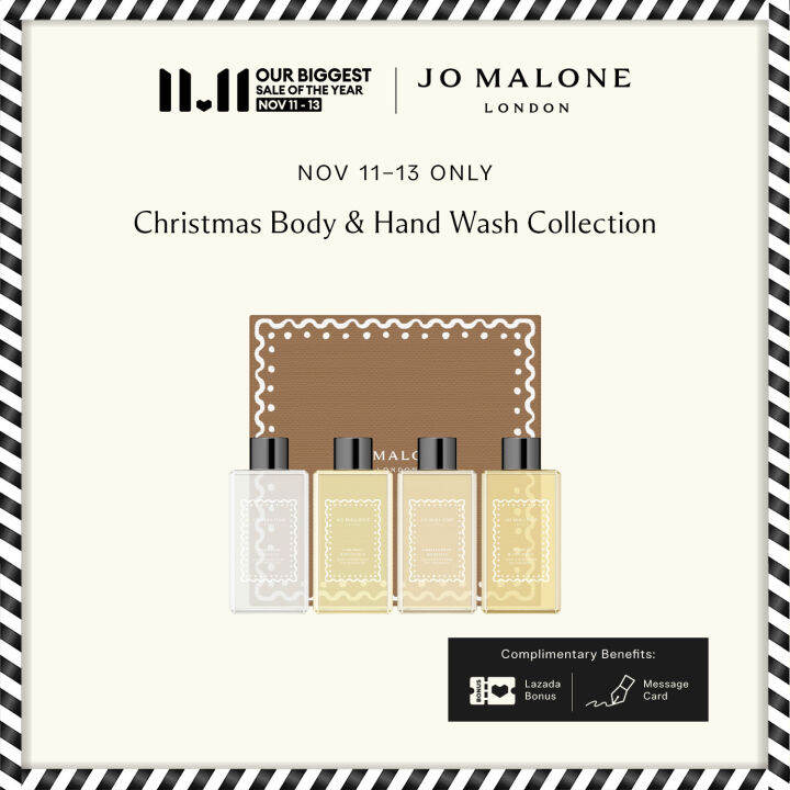 [Limited Edition] Jo Malone London Body & Hand Wash Collection • Gift Set Lazada PH