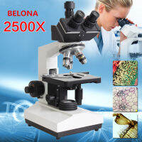 BELONA Professional Digital Binocular Microscope 2500X หน้าจอ LCD ขนาด7นิ้ว Sperm Mites เครื่องมือทดสอบเลือดหยดชีวภาพ