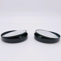 VOTEX Car Rear View Round Mirror  Blind Spot  Wide Angle  360°  Black  1 Pair