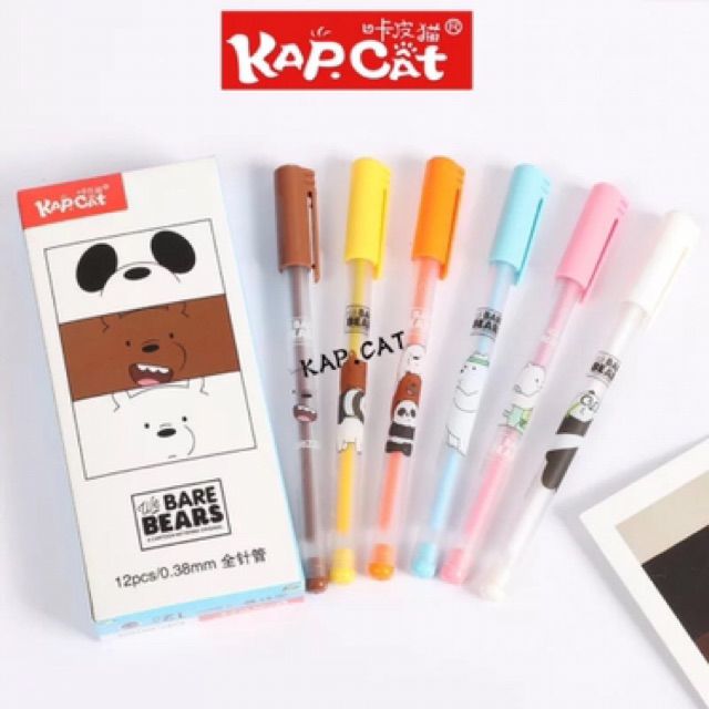 Erasable Gel Pen Sets - Kap Cat