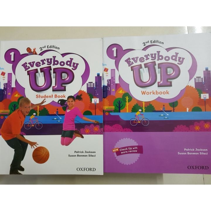 Everybody up 1 ( Student book + workbook) | Lazada.vn