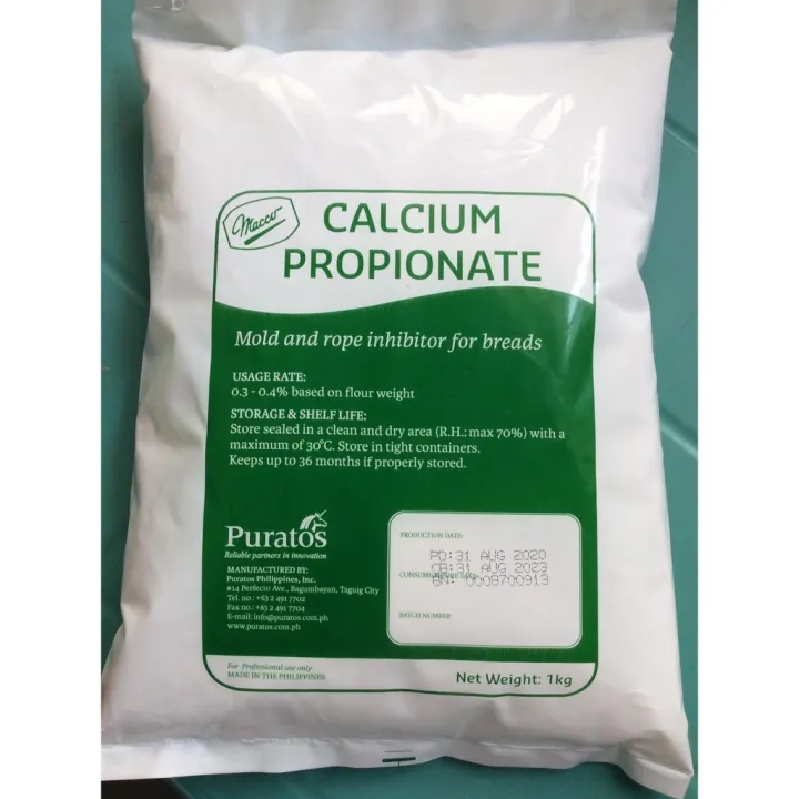 Puratos Calcium Propionate 1kg ( AntiAmag for Breads)q Lazada PH