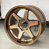 ล้อแม็กขอบ 18x9.5 ET+25, 18x10.5 ET+30 6รูx139.7 ยี่ห้อ SEVENFIFTH รุ่น VL86Z งาน TE37 หยอดแดง ขอบเงา ?(ราคาต่อ1วง)? ส่งฟรี