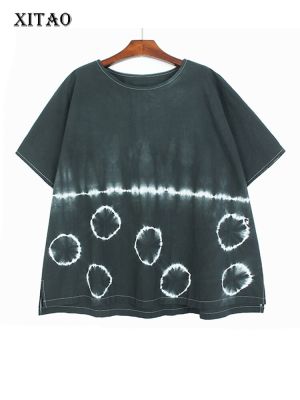 XITAO T-shirt Print Casual  Loose Women T-Shirt