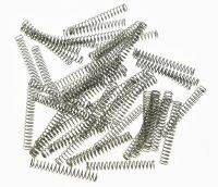 KAISH Pack of 50 Nickel Long Size Humbucker Pickup Spring Mounting Springs 33mm