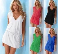 --D0512 Europe and the United States cotton spandex sexy backless holiday beach blouse is prevented bask in outside unlined upper garment of a bikini smock clearance