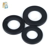 100Pcs DIN125 ISO7089 M2 M2.5 M3 M4 M5 M6 M8 Carbon Steel Flat Machine Washer Plain Black Washer Furniture Gaskets