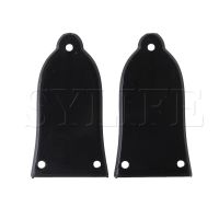 2pcs TRUSS ROD COVER BLACK FOR ELECTRIC GUITAR ABS