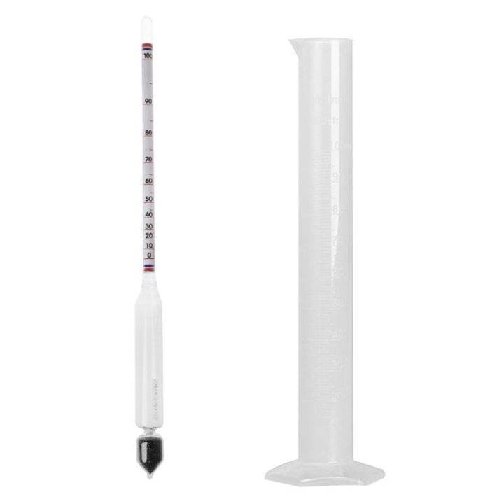Hydrometer Tester Vintage measuring bottle Set Tools Alcoholmeter