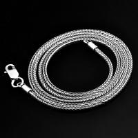 3.5MM Chains Necklaces Snake Bone Chain for Men Long Necklace Stainless Steel Jewelry