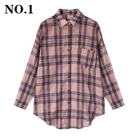 4 Styles M-4xl Korean Blouse Plus Size Long Sleeve Shirt Women Clothes V-neck Casual Tops Baju Wanita Puncak Blaus Lengan Panjang Pakaian