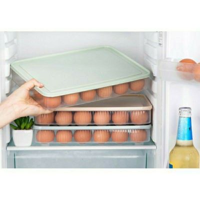กล่องเก็บไข่ กล่องใส่ไข่ กล่องเก็บไข่พร้อมฝาปิด 24 ช่อง