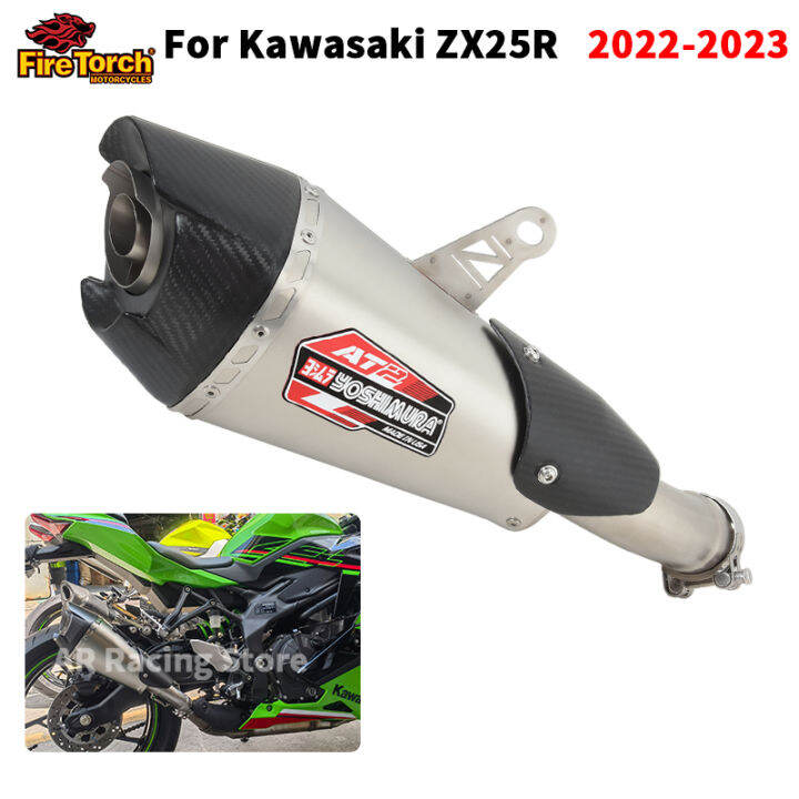 Yoshimura AT2 For KAWASAKI Ninja ZX25R ZX 25 R 2022 2023 Motorcycle