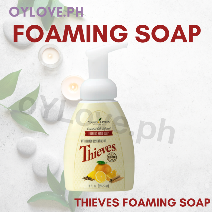 OYLOVE.PH YOUNG LIVING THIEVES FOAMING HAND SOAP sealed YL