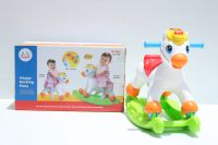 Monkeytoys โยกเยกม้าดนตรี มีไฟ 3in1 HoppyRocking Pony 701093