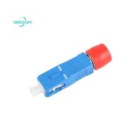 SC-FC/FC-SC อะแดปเตอร์ไฟเบอร์ออปติก,หน้าแปลน Coupler Adapter เลเซอร์ออปติคอลเครื่องมือ