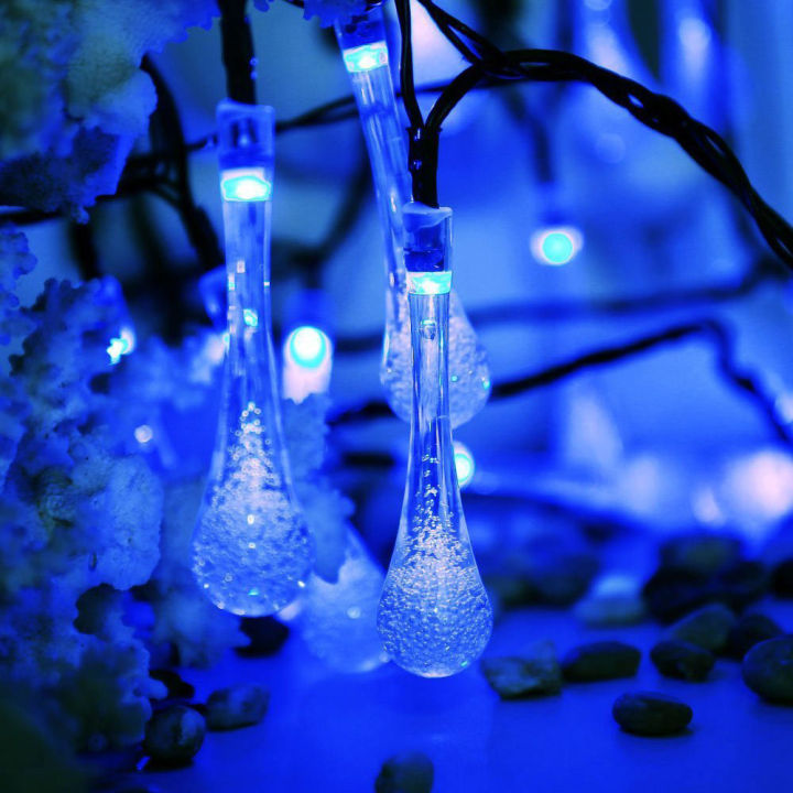 outdoor-garden-party-30-led-raindrop-teardrop-solar-powered-string-fairy-lights