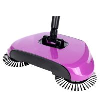 Stainless Steel Sweeping Machine Push Type Magic Broom Dustpan Handle Household Vacuum Cleaner Hand Push Sweeper Floor Robotic