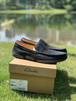 TOP☆Clarks_บุรุษ Recline Free Unlined 1825 รองเท้าสบาย ๆ รองเท้าแตะผู้ชาย &amp; Loafers