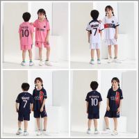 2023/24 Season Neymar Mbappe Jersey for Kids Boys Girls Paris Football Clothing Sets