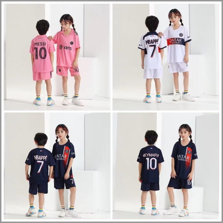 Mbapp 2022-2023 Paris Saint-Germain Soccer Jersey Activewear for Kids and Adults, Size: 18