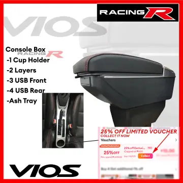 Shop Car Armrest Cup Holder Toyota Vios with great discounts and prices  online - Dec 2023