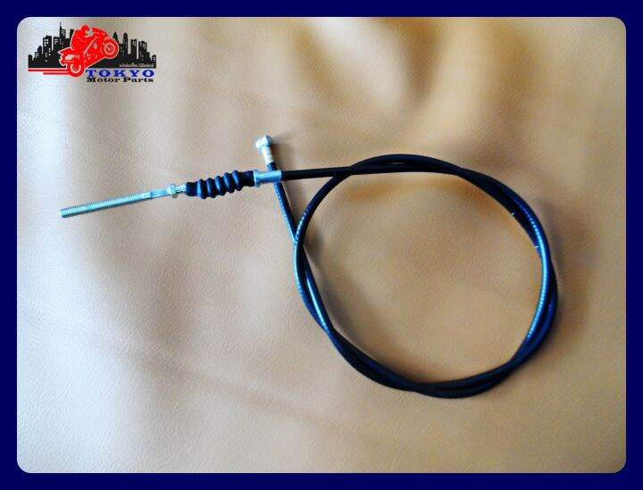 honda-c50-c65-c90-front-brake-cable-l-117-cm-high-quality-สายเบรคหน้า-สีดำ-ยาว-117-ซม-สินค้าคุณภาพดี