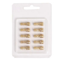 10Pcs 0.5mm-3.2mm Copper Core Engraving Drill Dremel Collet Tool Brass Electric Mini Grinding