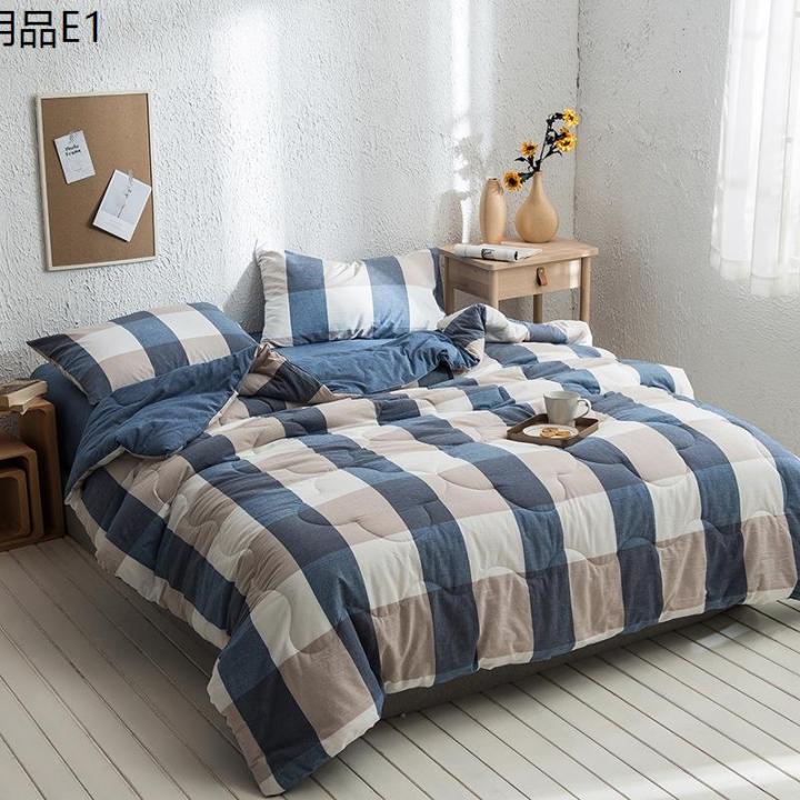 ผ้าปูที่นอน6ฟุต-3-5-5-ฟุต-ลายผ้านวม-ไม่รวมผ้าห่ม-ผ้าปูที่นอนไม่ร้อน-fitted-sheet-รัดมุม
