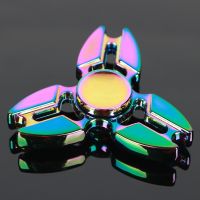 Crab legs Colorful  Tri-Spinner Fidget Toy EDC Hand Spinner Anti Stress Reliever And ADAD Fidget Spinner 606 steel Bearing Fidget Spinners  Cubes
