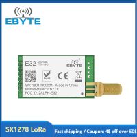 SX1278 LoRa 433MHz UART IoT ตัวรับส่งสัญญาณไร้สายระยะไกล EBYTE E32-433T30D V8 โมดูล 1W เสาอากาศ SMA