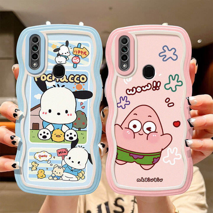 เคสคลังสินค้าพร้อมสำหรับ-oppo-realme-9-4g-เคส-realme-9เคส-tpu-นิ่มลายการ์ตูนลายคลื่นกรอบใสฝาครอบโทรศัพท์