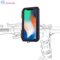 LA【ready Stock】Motorcycle Bicycle Waterproof Mobile Phone Case Holder Cycling Phone Navigation Bracket Shockproof Cover【cod】