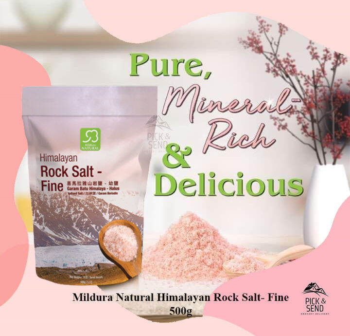Cosway Mildura Natural Himalayan Rock Salt Fine Lazada
