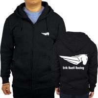 Buell Ebr 1190 Men Zipper Buell เสื้อแจ็คเก็ตมอเตอร์ไซค์ซิปขึ้น Hoodies Hoody